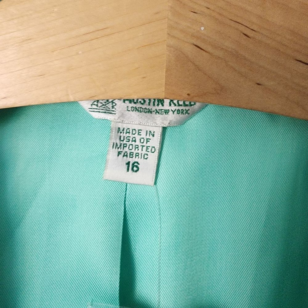 Austin Reed Wool Mint Green Blazer New With Tags - Picture 6 of 15